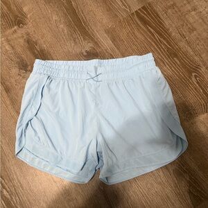 Danskin Women's Athletic Shorts in Light Blue